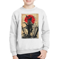 Samurai Warrior Bushido Code Japanese Swordsmen T Shirt Youth Sweatshirt | Artistshot