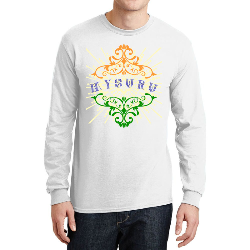 Indian Pride From Mysuru Long Sleeve Shirts by cm-arts | Artistshot