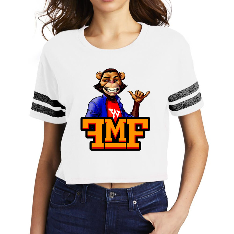 Funky Monkey Frat House Logo And Mike Monkey Classic T Shirt Scorecard Crop Tee | Artistshot