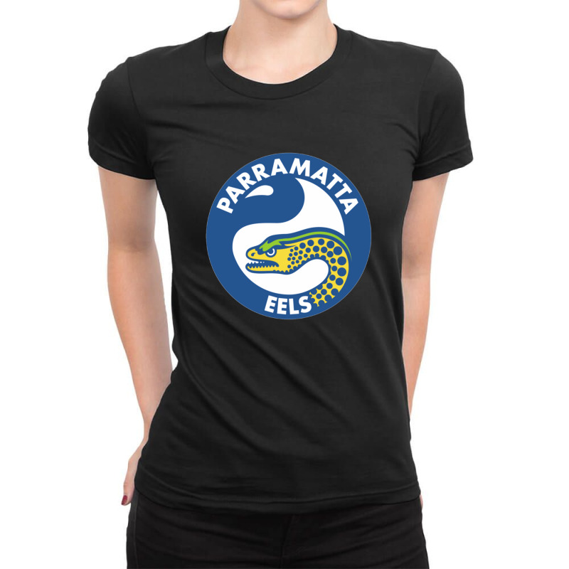 Parramatta Eels Ladies Fitted T-Shirt by cm-arts | Artistshot