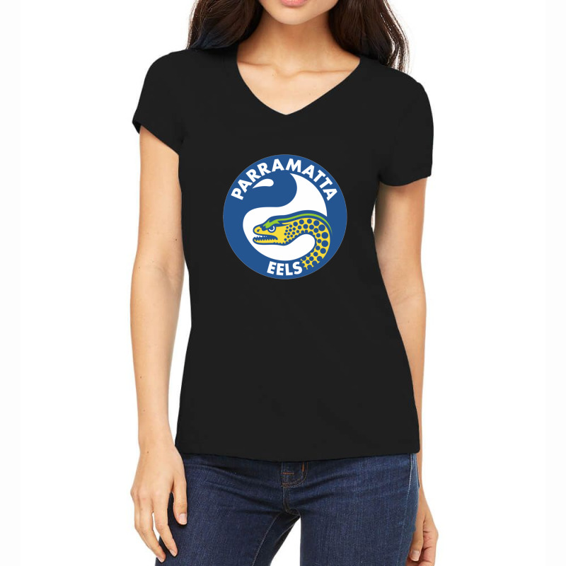 Parramatta Eels Women's V-Neck T-Shirt by cm-arts | Artistshot