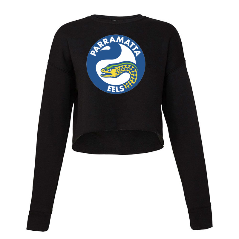 Parramatta Eels Cropped Sweater by cm-arts | Artistshot