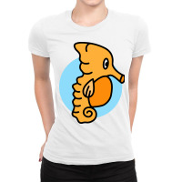 Baby Seahorse Ladies Fitted T-shirt | Artistshot