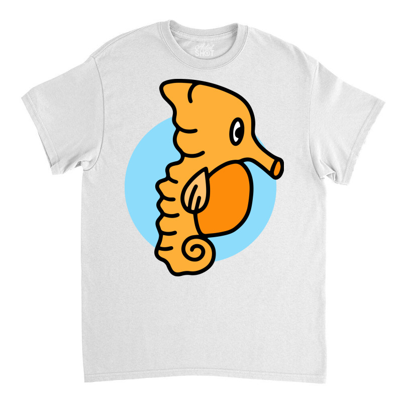 Baby Seahorse Classic T-shirt by Morspective | Artistshot