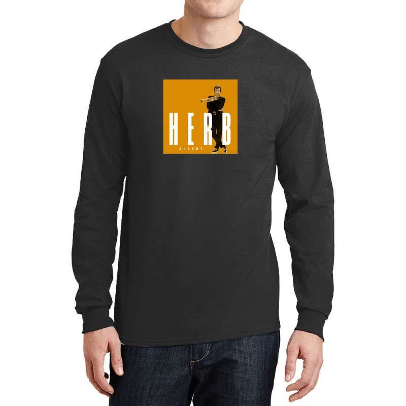 Herb Alpert Long Sleeve Shirts by cm-arts | Artistshot