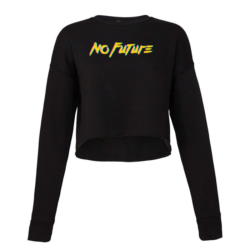 No Future Cyberpunk Cropped Sweater by kevinnichols | Artistshot