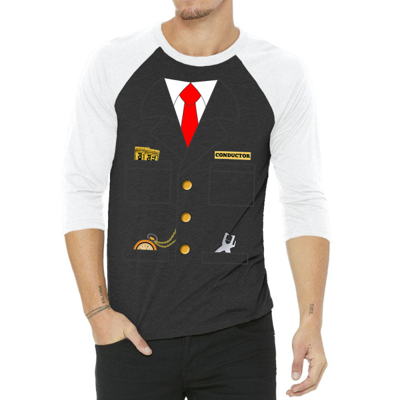 Train Conductor Shirt Costume  Adults  Kids 3/4 Sleeve Shirt | Artistshot