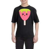 Strawberry Ice-cream Doodles Youth Tee | Artistshot