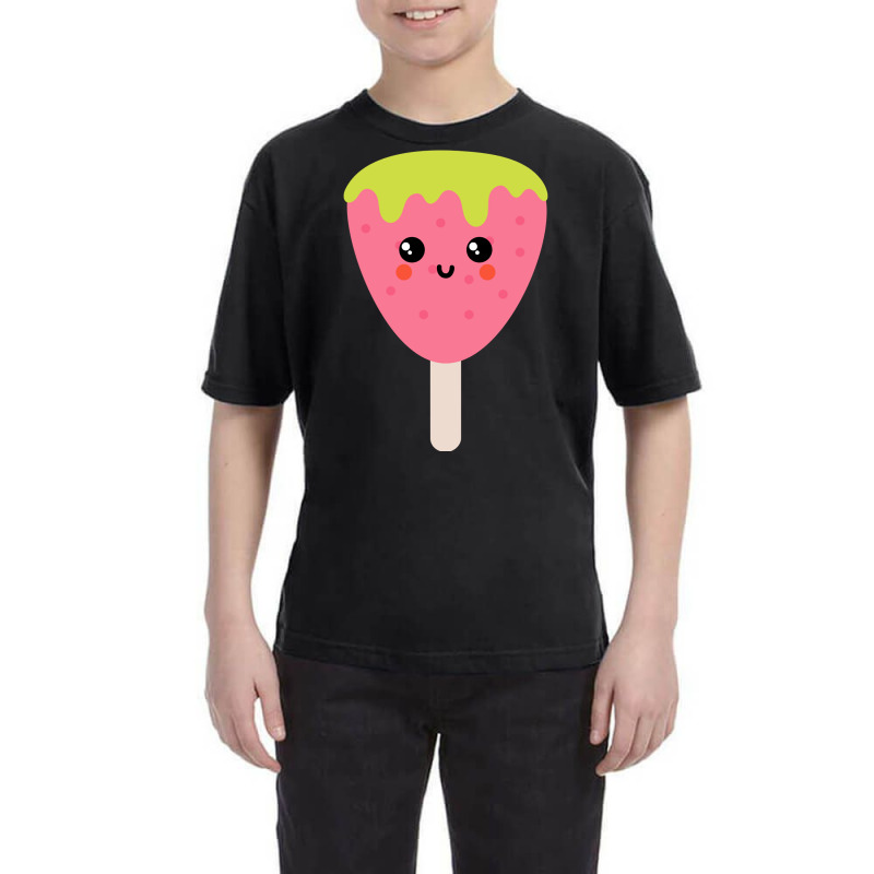 Strawberry Ice-cream Doodles Youth Tee by brumfieldportillo7vlpq8 | Artistshot