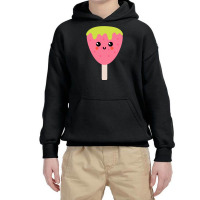 Strawberry Ice-cream Doodles Youth Hoodie | Artistshot