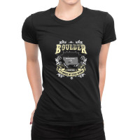 Boulder Montana Montana It Is Where My Story Begins America Ladies Fitted T-shirt | Artistshot