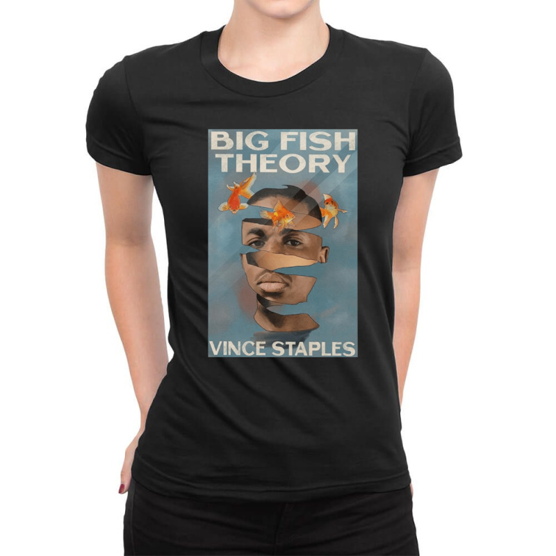 Big Fish Theory, Big Fish, Theory, The Big Fish Theory, Big Fish Theor Ladies Fitted T-Shirt by SHOPPHD88 | Artistshot