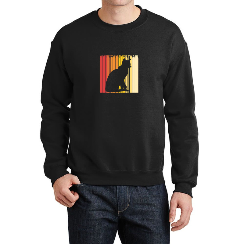 American Shorthair Cat Owner Gift Crewneck Sweatshirt by RobertTaylor | Artistshot