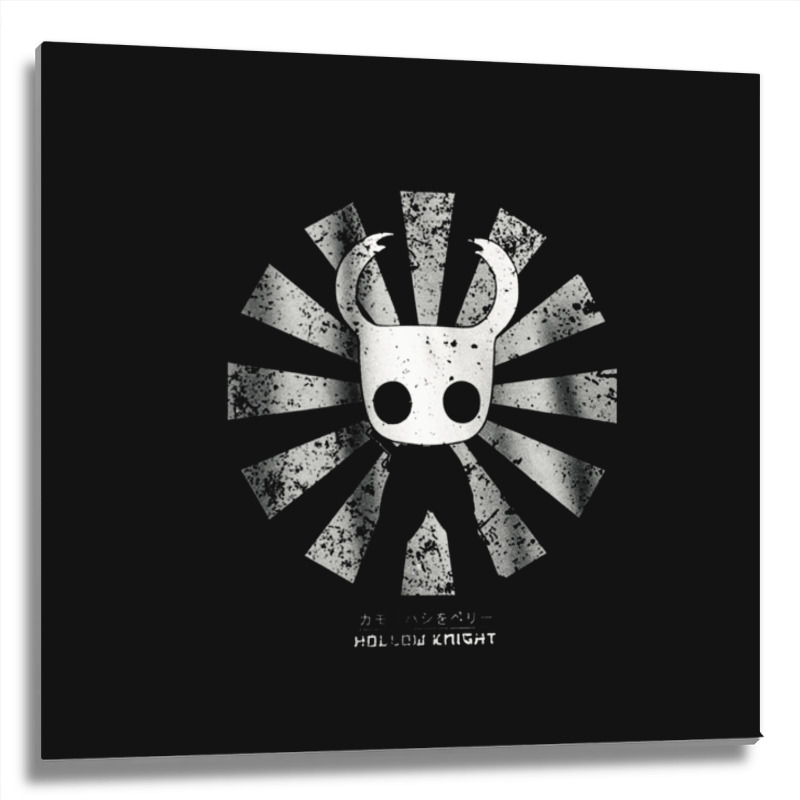 Hollow Knight, Hollow Knight Vintage, Hollow Knight Art, Hollow Knight Metal Print Square by SHOPPHD88 | Artistshot