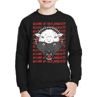 Wolf In Sheep's Clothing Beware False Prophets T Shirt Youth Sweatshirt | Artistshot