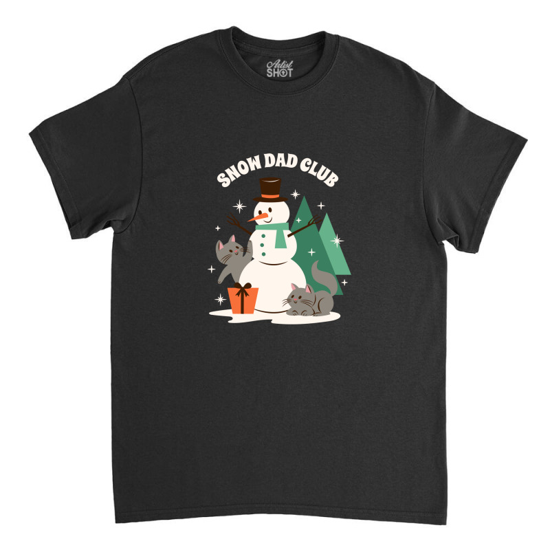 Christmas Enthusiasts Snow Daddy Club Funny Classic T-shirt | Artistshot