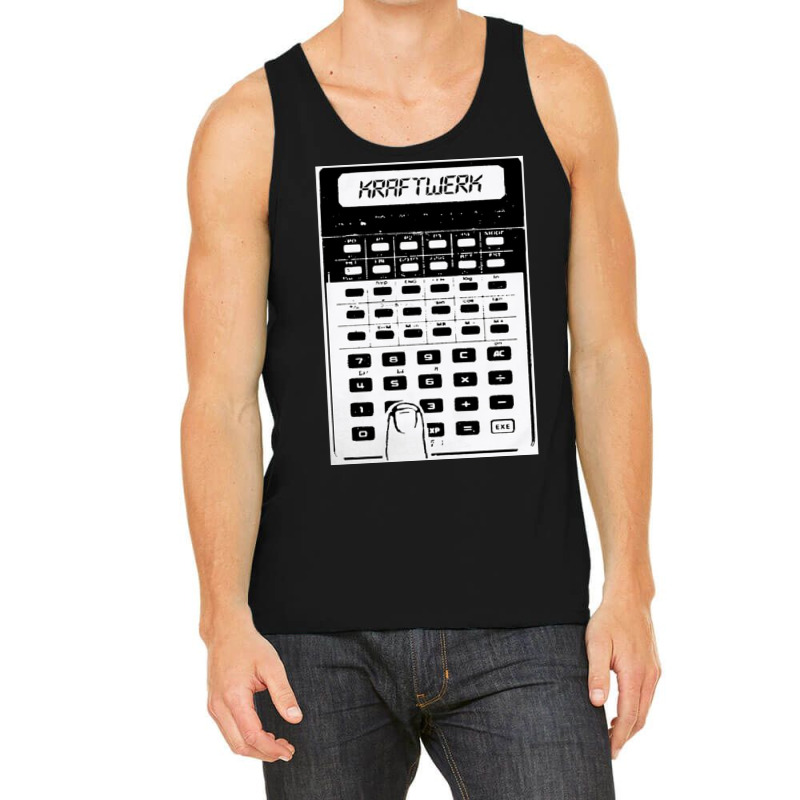 Kraftwerk Pocket Calculator, Kraftwerk, Pocket, Calculator, The Kraftw Tank Top | Artistshot