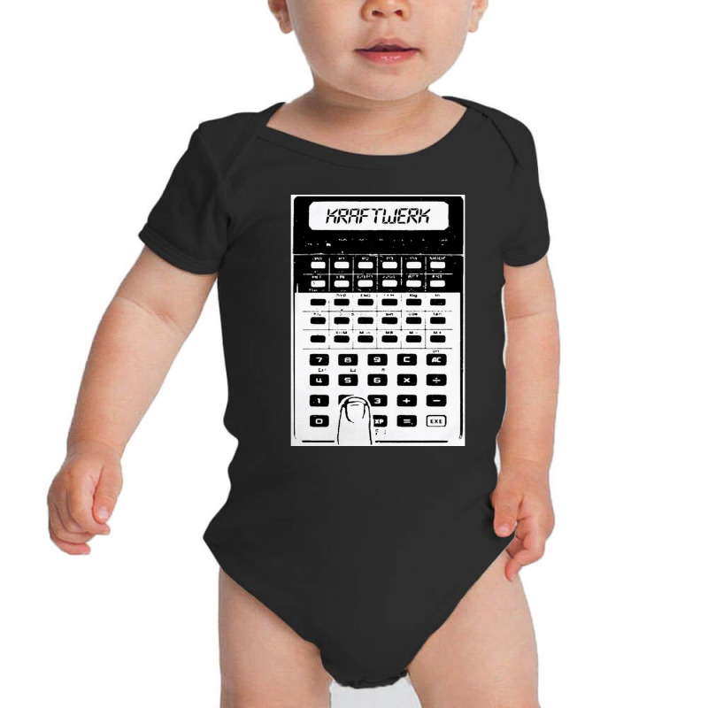 Kraftwerk Pocket Calculator, Kraftwerk, Pocket, Calculator, The Kraftw Baby Bodysuit by SHOPOA998 | Artistshot