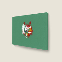 Mononoke Graffiti Landscape Canvas Print | Artistshot