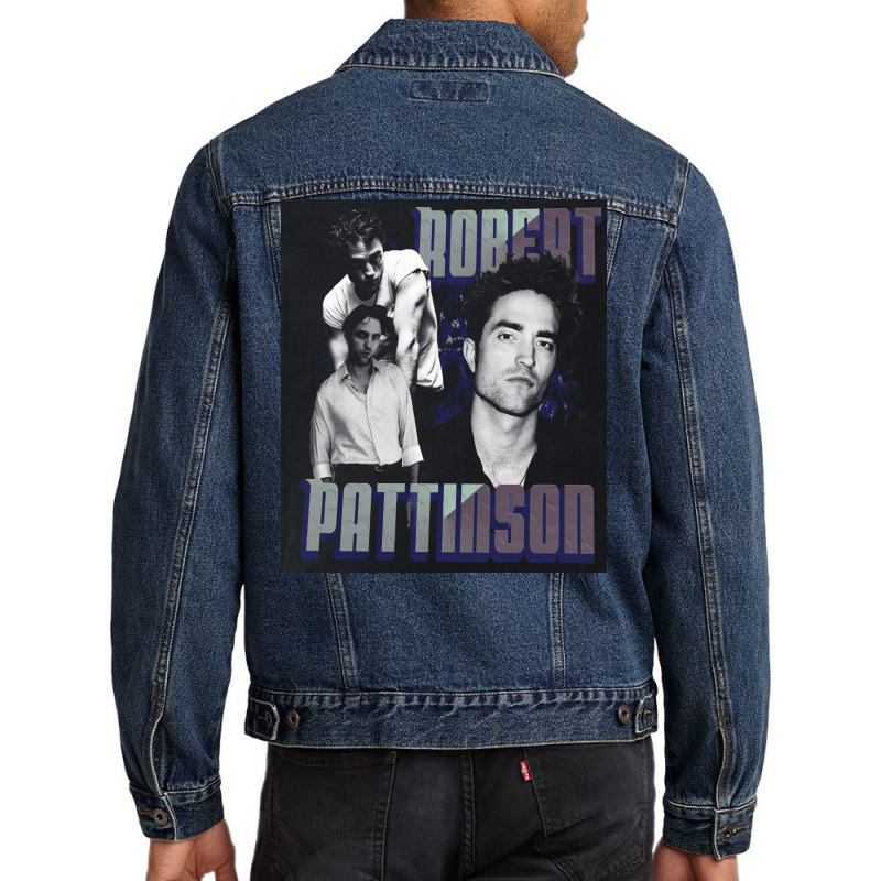 Robert Pattinson, Robert, Pattinson, The Robert Pattinson, Robert Patt Men Denim Jacket | Artistshot