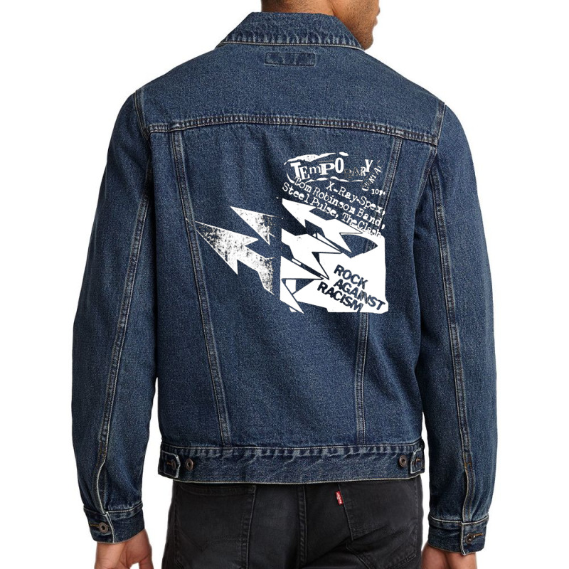 Rock Against Racism, Rock, Against, Racism, The Rock Against Racism, R Men Denim Jacket | Artistshot