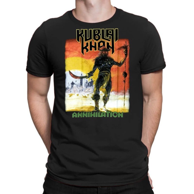 Kublai Khan, Kublai Khan Art, Kublai Khan Painting, Kublai Khan Vintag T-shirt | Artistshot