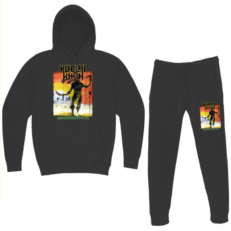 Kublai Khan, Kublai Khan Art, Kublai Khan Painting, Kublai Khan Vintag Hoodie & Jogger Set | Artistshot