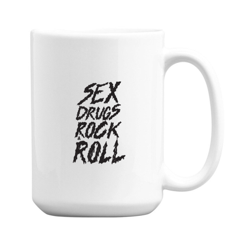 Sex Drugs Rock And Roll 15 Oz Coffee Mug by cm-arts | Artistshot