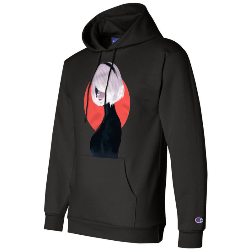 Nier Automata, Nier, Automata, The Nier Automata, Nier Automata Art, N Champion Hoodie | Artistshot