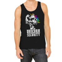 Unicorn Security Rainbow Muscle Manly Christmas Tank Top | Artistshot