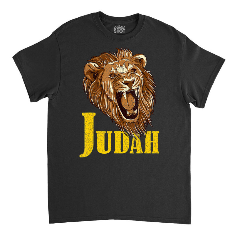 Roar Lion Tribe Judah Symbol Torah Hebrew Israelite Classic T-shirt by cm-arts | Artistshot