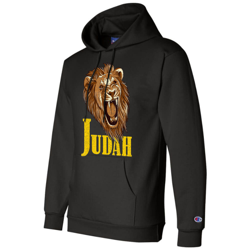 Roar Lion Tribe Judah Symbol Torah Hebrew Israelite Champion Hoodie by cm-arts | Artistshot