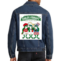 Carlos Obrians, Puerto Vallarta Mexico, The Carlos Obrians, Carlos Obr Men Denim Jacket | Artistshot