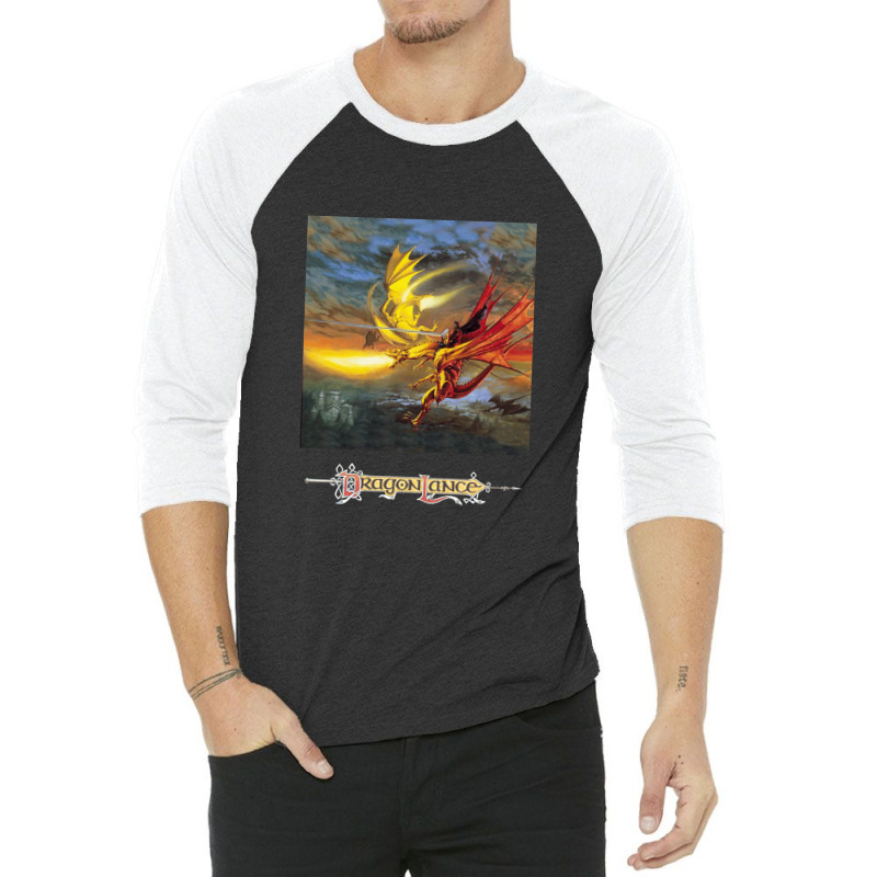 Dragonlance Legend Of Huma Artwork 3/4 Sleeve Shirt by JefferyJohnson | Artistshot