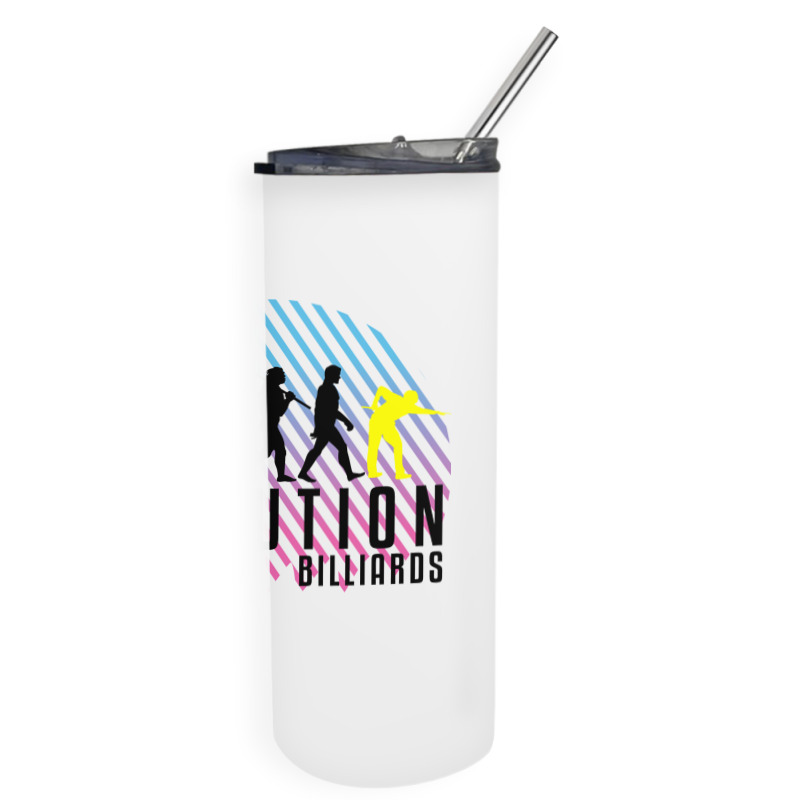 Billiards Evolution Skinny Tumbler | Artistshot