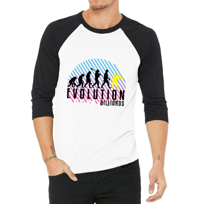 Billiards Evolution 3/4 Sleeve Shirt | Artistshot