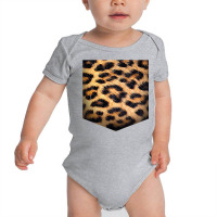 Leopard Print Pocket  Cool Animal Lover Cheetah Gift Tank Top Baby Bodysuit | Artistshot