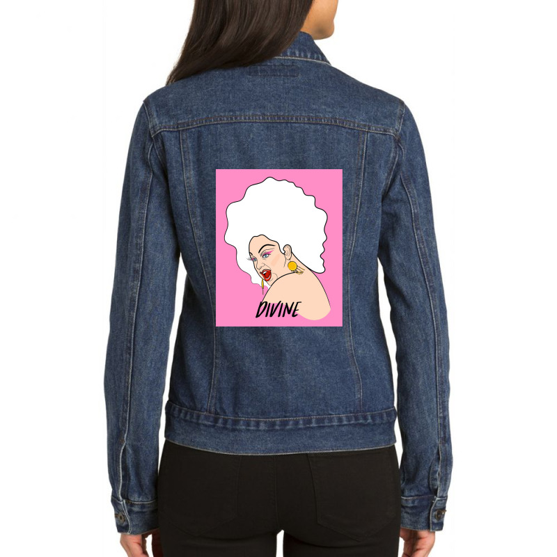 Deliciously Divine Ladies Denim Jacket by KristiMartin | Artistshot