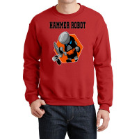 Hammer Robot Crewneck Sweatshirt | Artistshot