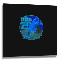 Even Rats Can Get The Blues---especially When They Gotta Live On Moldy Metal Print Square | Artistshot