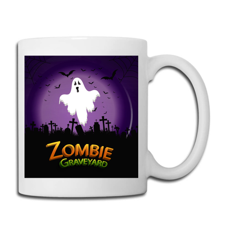 Zombie In Graveyard Coffee Mug | Artistshot