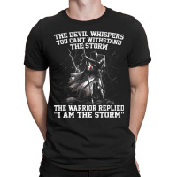 The Devil Whispered In My Ear I Whispered Back T-shirt | Artistshot