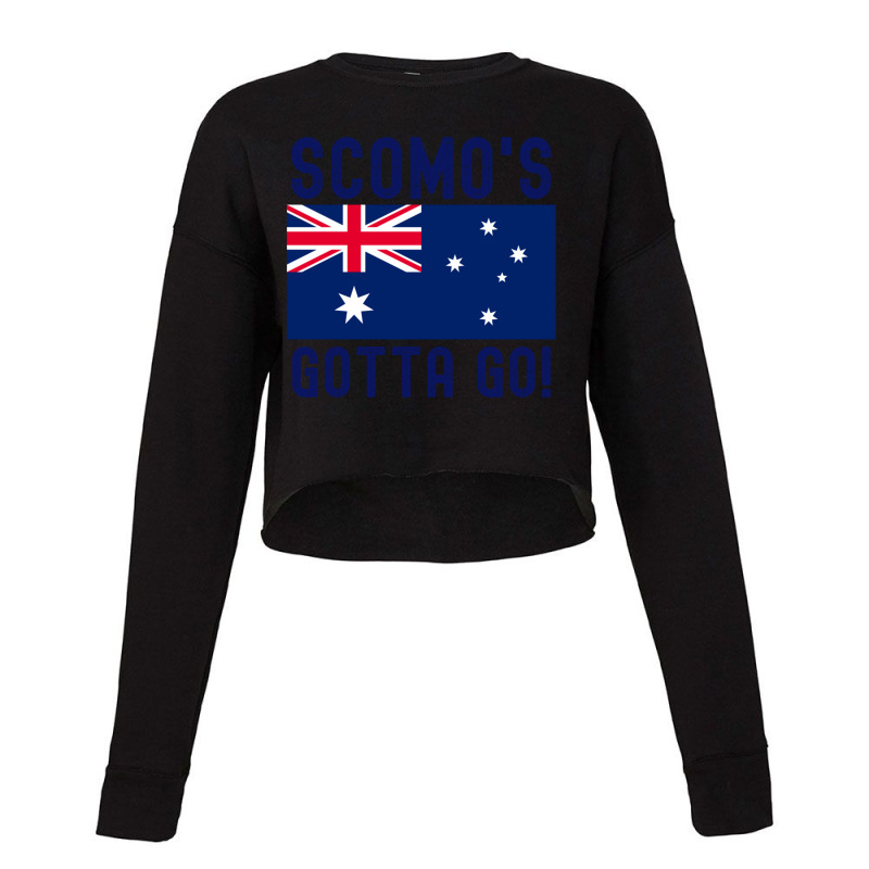 Get Rid Of Scomo - Scomo_s Gotta Go Cropped Sweater by cm-arts | Artistshot