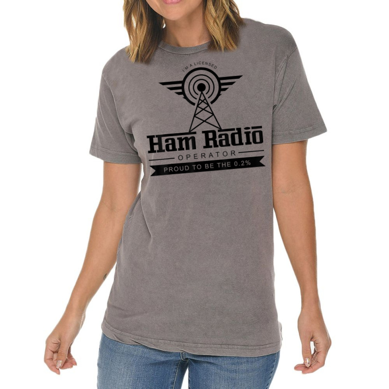 Radio Amateur Ham Radio Operator  Administrator Gift T Shirt Vintage T-Shirt by cm-arts | Artistshot