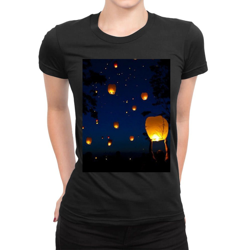 The Life Of A Lantern Ladies Fitted T-Shirt by brumfieldportillo7vlpq8 | Artistshot