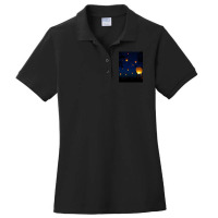 The Life Of A Lantern Ladies Polo Shirt | Artistshot