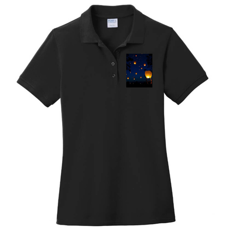 The Life Of A Lantern Ladies Polo Shirt by brumfieldportillo7vlpq8 | Artistshot