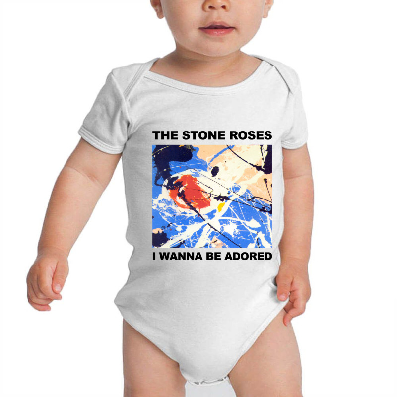 The Stone Roses I Wanna Be Adored Baby Bodysuit by cm-arts | Artistshot