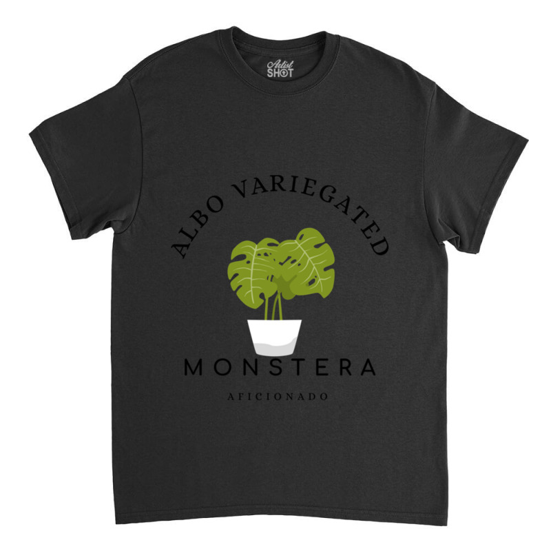 Albo Variegated Monstera Aficionado Classic T-shirt | Artistshot