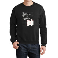 Best Titi Ever Pattern Cute Aunt Auntie White Bear Women Crewneck Sweatshirt | Artistshot